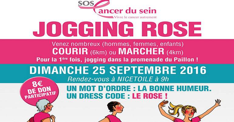 Jogging rose - Marche rose