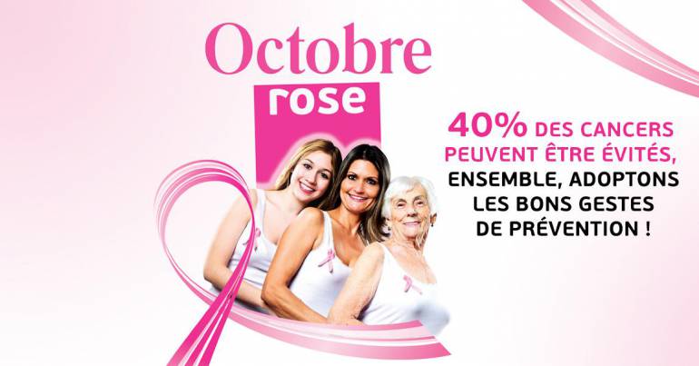 La ville de Nice fait son Octobre Rose