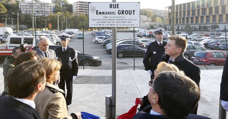 Inauguration de la rue Emmanuel Grout
