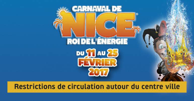 CARNAVAL NICE restrictions