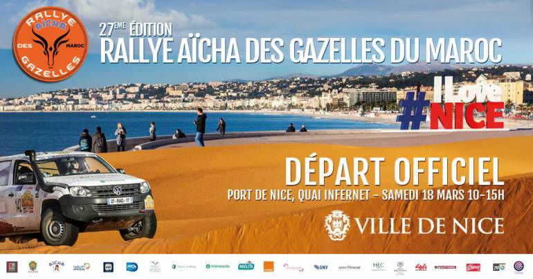 Départ du Rallye Aïcha des Gazelles
