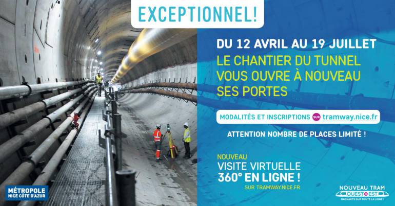 Chantier tunnel tram