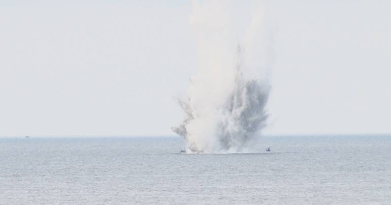 Neutralisation de la bombe de la 2ème guerre mondiale