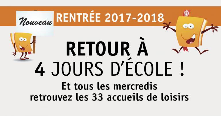 1, 2, 3 et 4 jours d’école \!