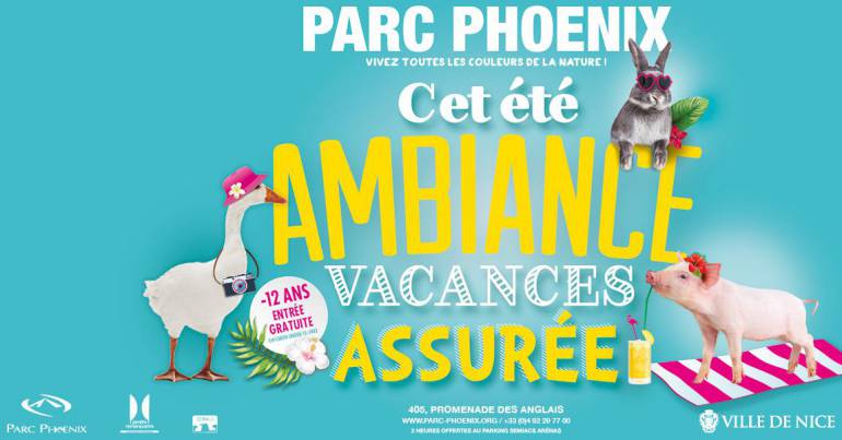 Venez profiter de l’été au Parc Phoenix \!