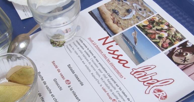 Nissa Label - Label Rouge dans les Cantines Niçoises