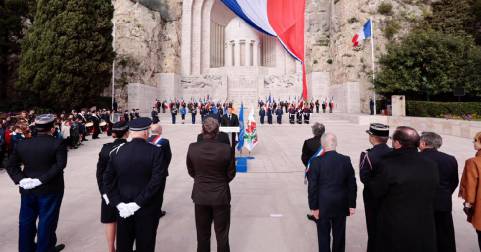 90ème anniversaire du monument aux morts de la Ville de Nice
