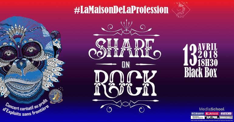 Affiche Share on Rock
