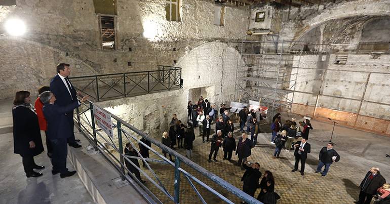 Restitution des intérieurs de l’église des Franciscains