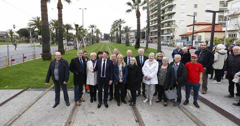 Chantier de la station de tramway Ferber