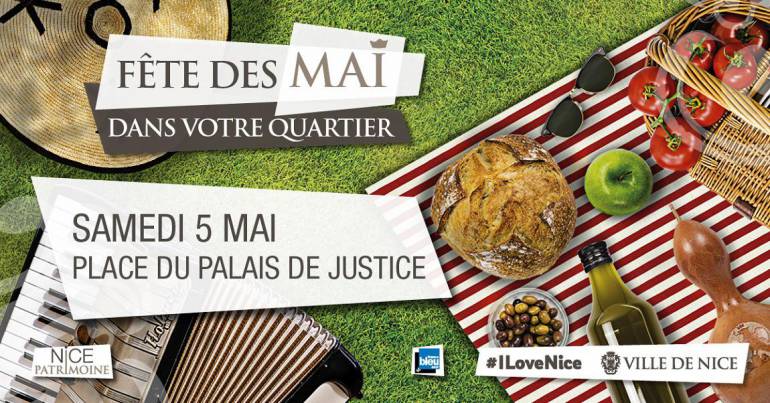 Fête des Mai place du Palais de Justice