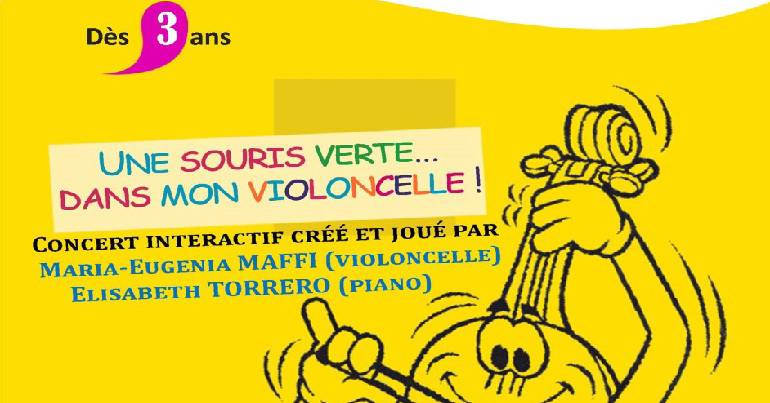 Une souris verte… dans mon violoncelle \!