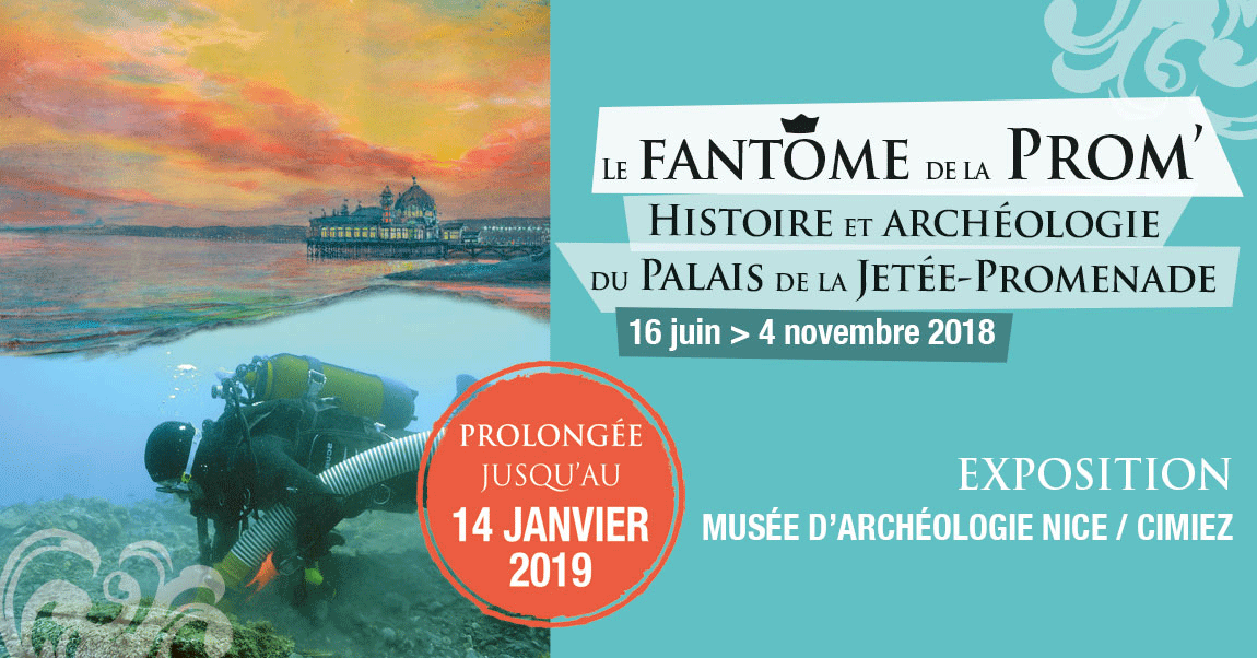 Le Fantôme de la Prom’ -  Histoire et archéologie du Palais de la Jetée-Promenade