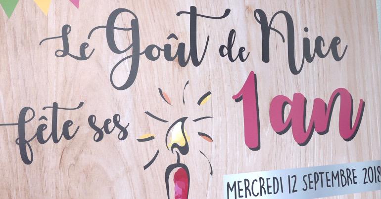1er anniversaire de la Boutique « Le Goût de Nice »