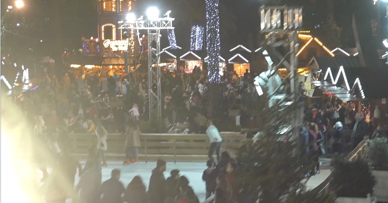 Lancement des illuminations de Noël 2018