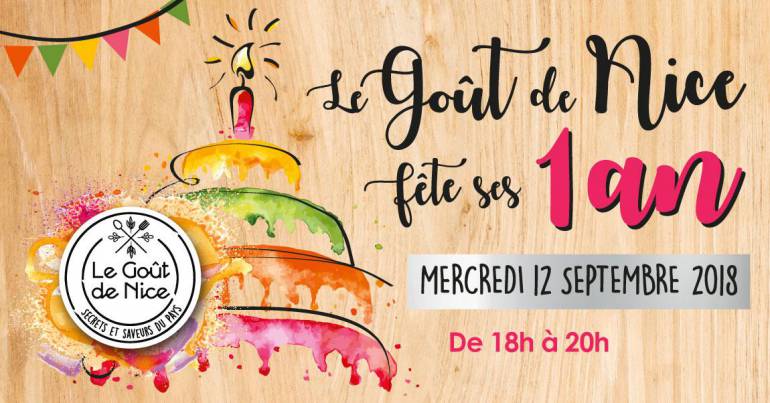 Le Goût de Nice Fête ses un an \!