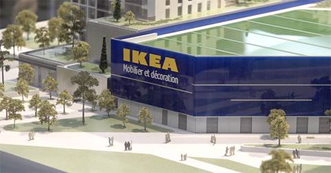 Lancement des travaux de construction IKEA Nice