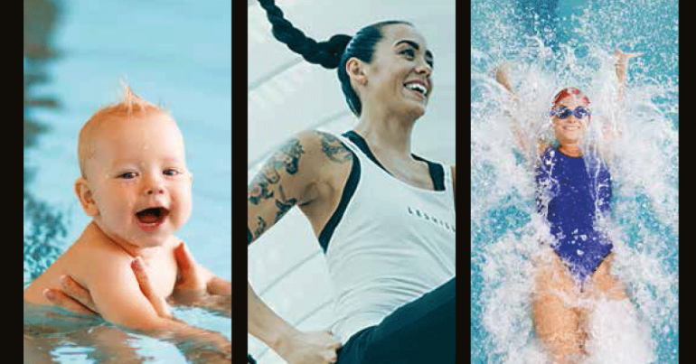 enfant, fitness, piscine, les activités du complexe sportif Jean Médecin