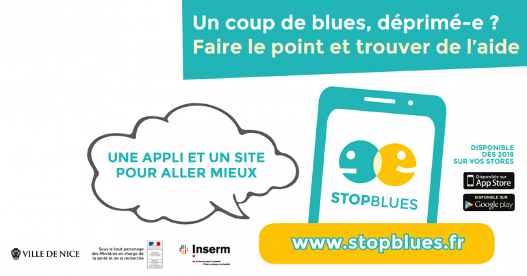 un coup de blues ?  déprimé ? Une appli et un site pour aller mieux