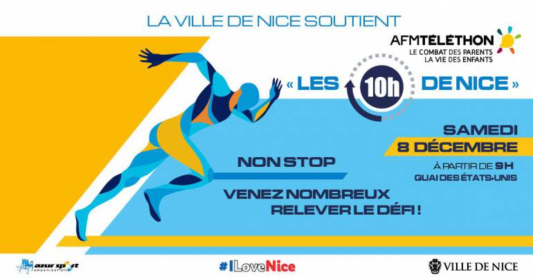 Course « Téléthon, les 10h de Nice »