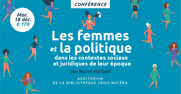 Conférence Les femmes et la politique