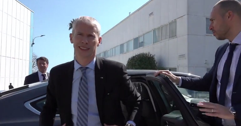 Le Ministre de La Culture en Visite à La Victorine