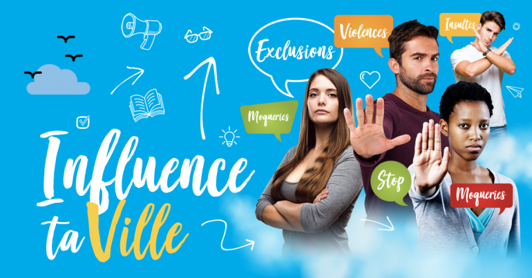 Influence ta ville, appel à projets - lutte contre les discriminations