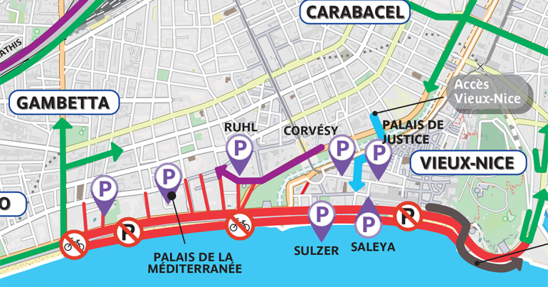 plan de circulation road show 2019