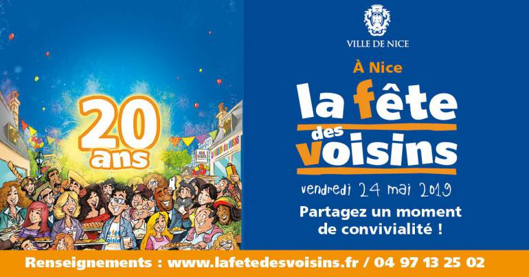 La fête des voisins - vendredi 24 mai 2019