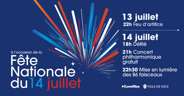 Fête nationale 14 juillet 2019