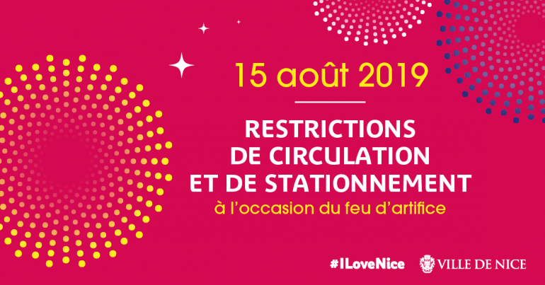 Restrictions de circulation Fête du 15 août 2019