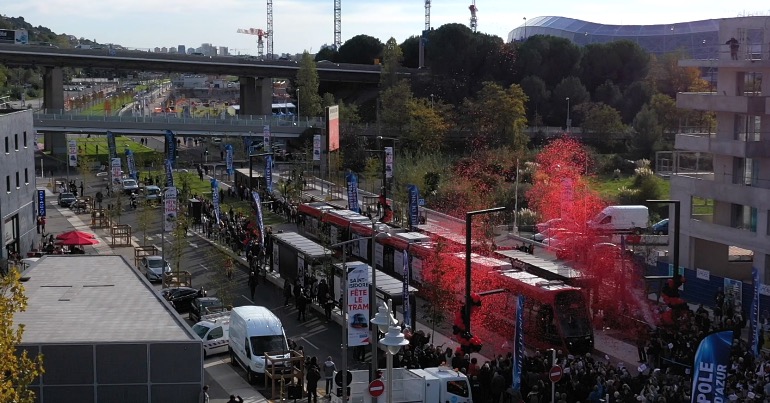 Inauguration de la Ligne 3 du Tramway