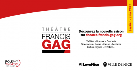 Théâtre Francis-Gag \: le programme de Janvier à Juin 2020