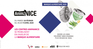  Les centres AnimaNice se mobilisent pour la Banque Alimentaire du 18 février au 9 avril 2020.