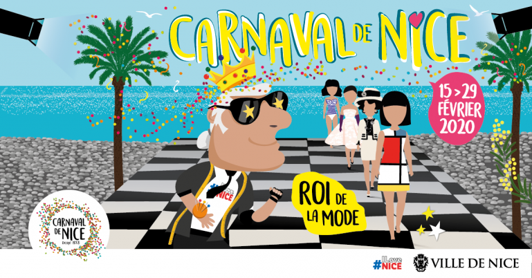 carnaval de nice du 15 au 29  février 2020 - Roi de la mode