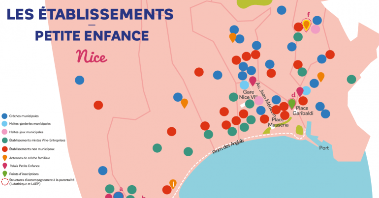 Cartographie des établissements