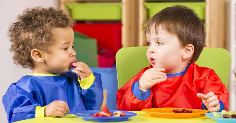 Que mange votre enfant à la crèche ?