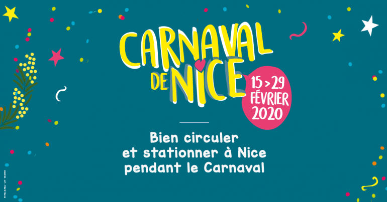 Bien circuler et stationner à Nice pendant le carnaval