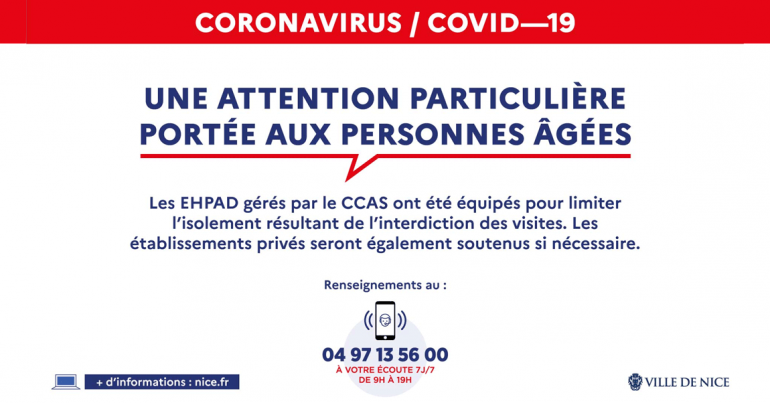 COVID-19 \: L''attention pour les personnes âgées