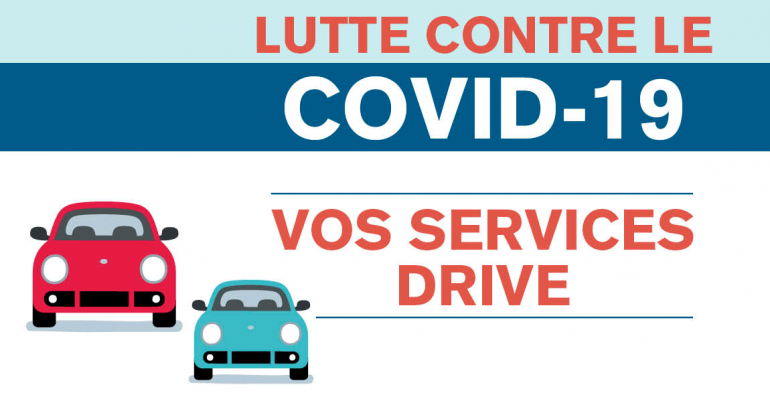 Dépistage COVID-19 \: « drive-test »