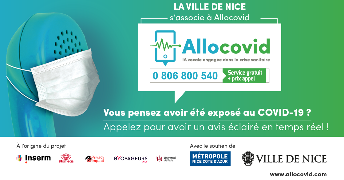 La ville de Nice lance une expérience avec AlloCOVID