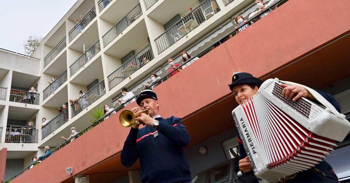 Parenthèse musicale pour les résidents des EHPAD publics de Nice