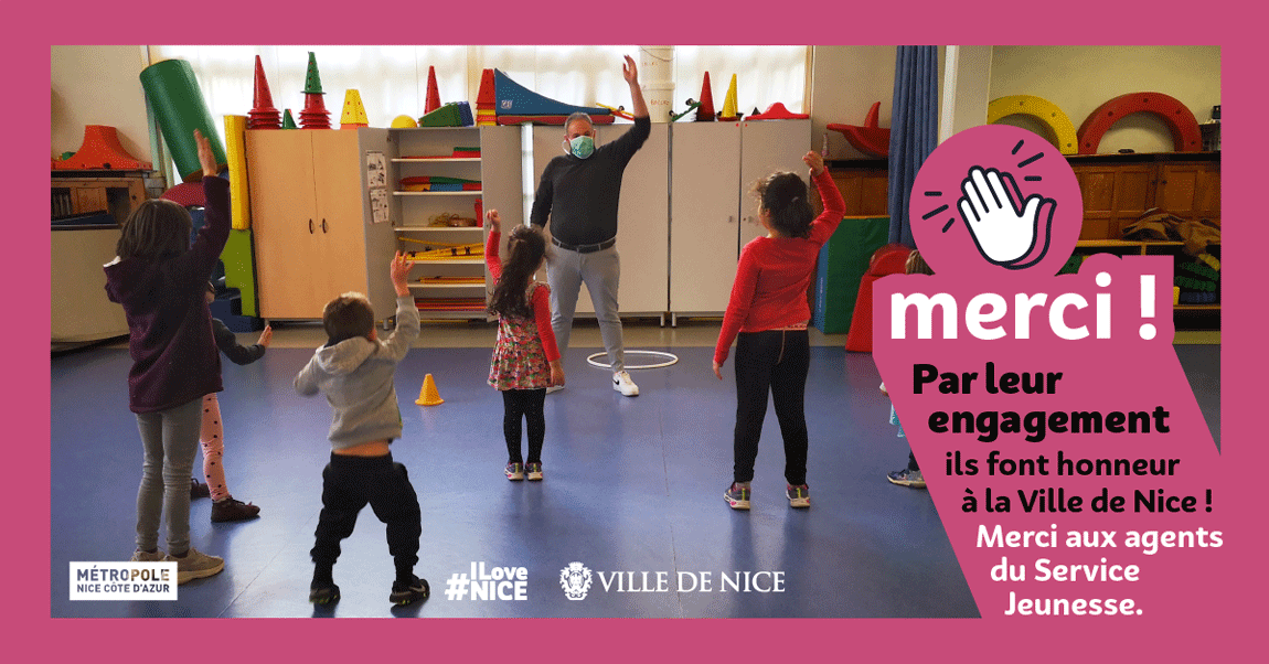Merci aux agents du Service Jeunesse \!