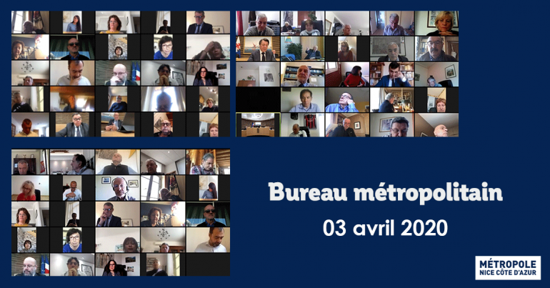 Décisions du bureau métropolitain du 3 avril 2020