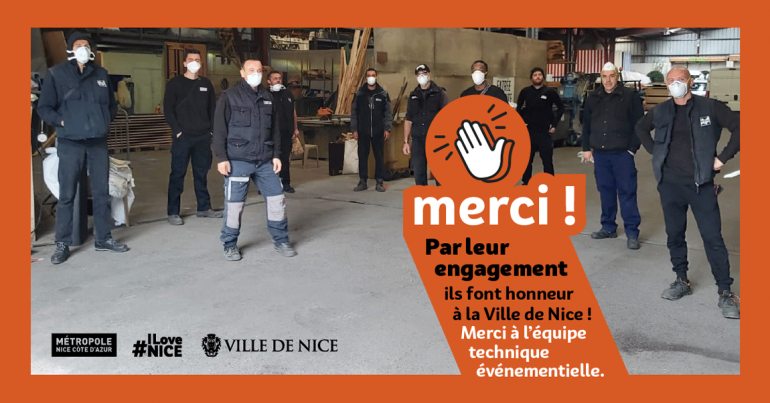 Merci aux bénévoles de la Chaîne de la Solidarité \!