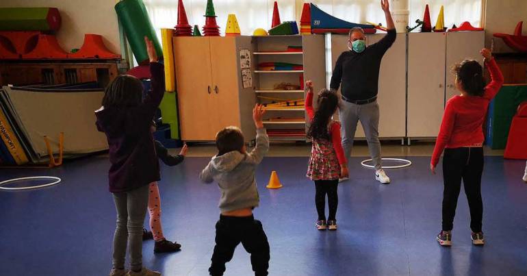 Des centres d’accueil pour les enfants qui ne pourraient pas être accueillis à l’école