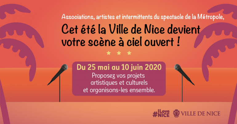 Appel à candidature \: Projets artistiques de l''été 2020