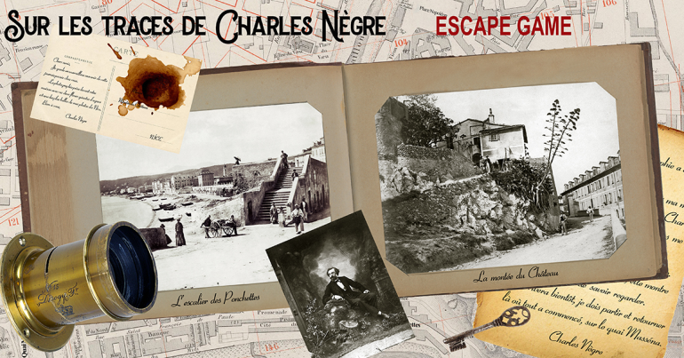 Escape Game virtuel sur les traces de Charles Nègre