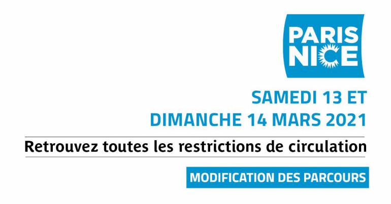 PARIS-NICE \: Restrictions de circulation