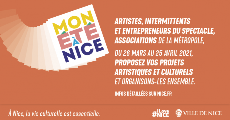 Appel à Manifestation d’Intérêt \: Mon Été à Nice 2021